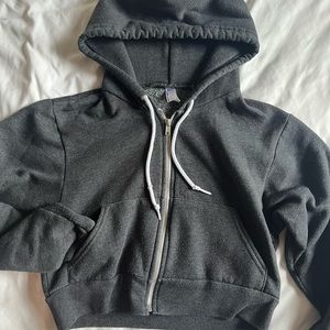 American Apparel Cropped Hoodie